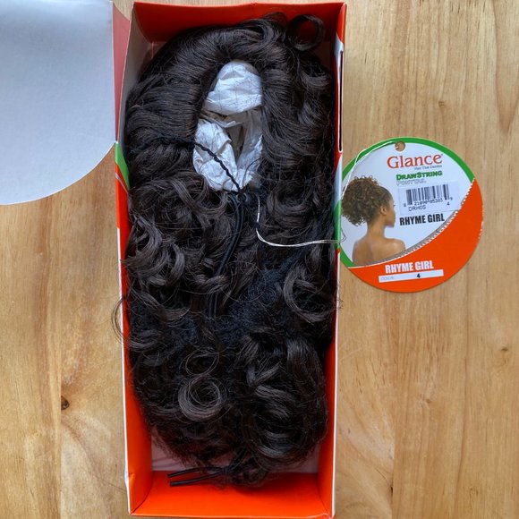 #103 GLANCE RHYME GIRL DRAWSTRING PONYTAIL - Picture 2 of 5